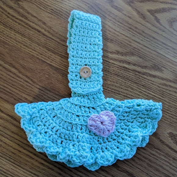 💞 2/$20 HAND CRAFTED Crocheted Towel Toppers - Picture 5 of 12